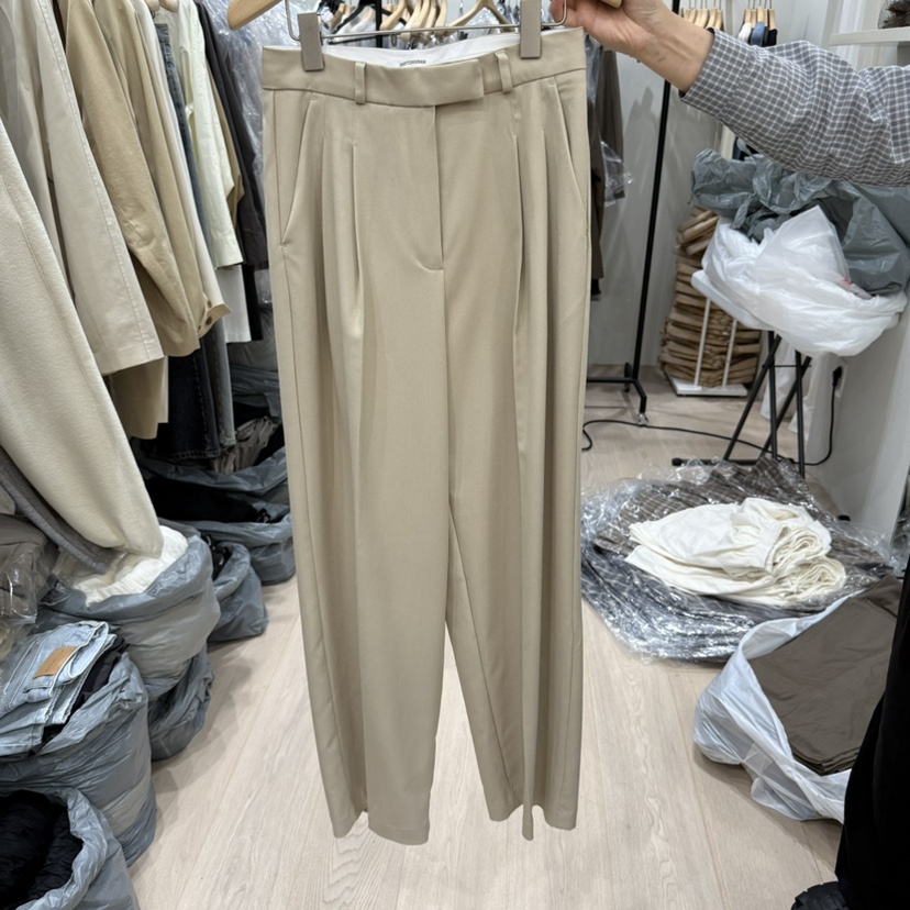 NOTTINGHAM韓國代購㊣女士新品推薦人氣時尚休閑熱賣休閑褲NOTTINGHAM休閑褲圖色2