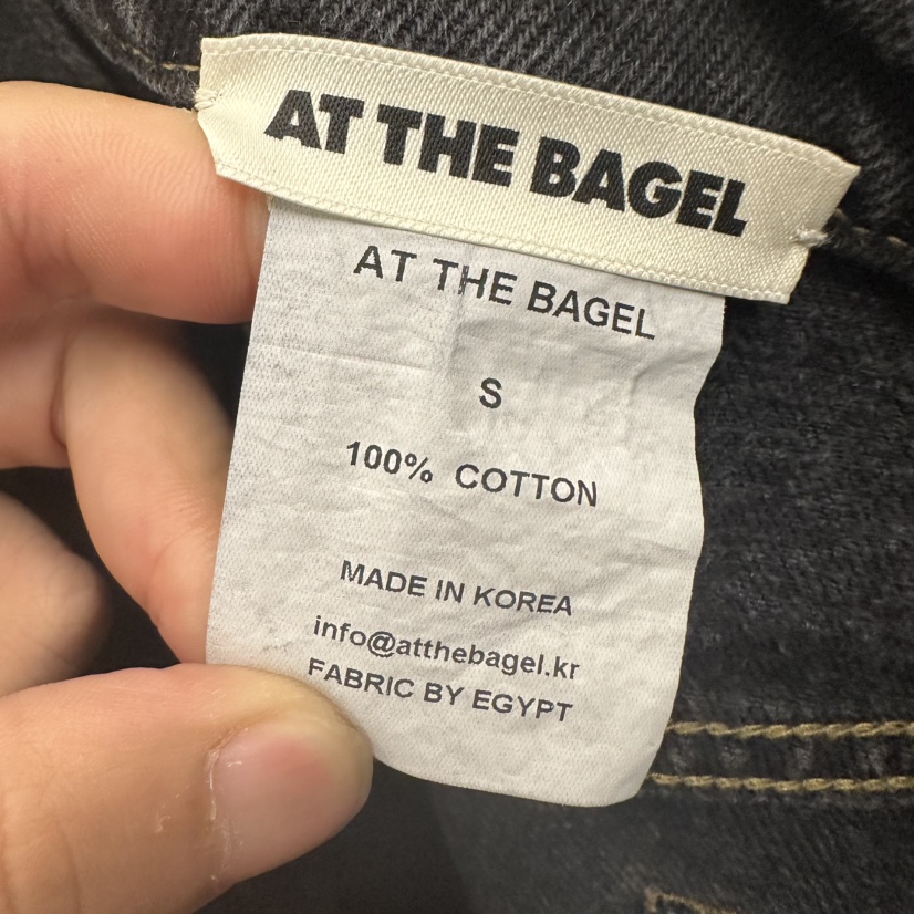 AT THE BAGEL東大門㊣實拍女士新品推薦25秋冬人氣牛仔褲AT THE BAGEL牛仔褲