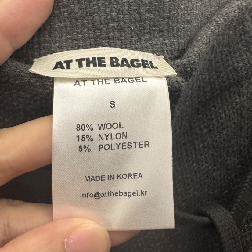 AT THE BAGEL韓國代購㊣女裝新品職業熱賣推薦真品休閑褲AT THE BAGEL休閑褲