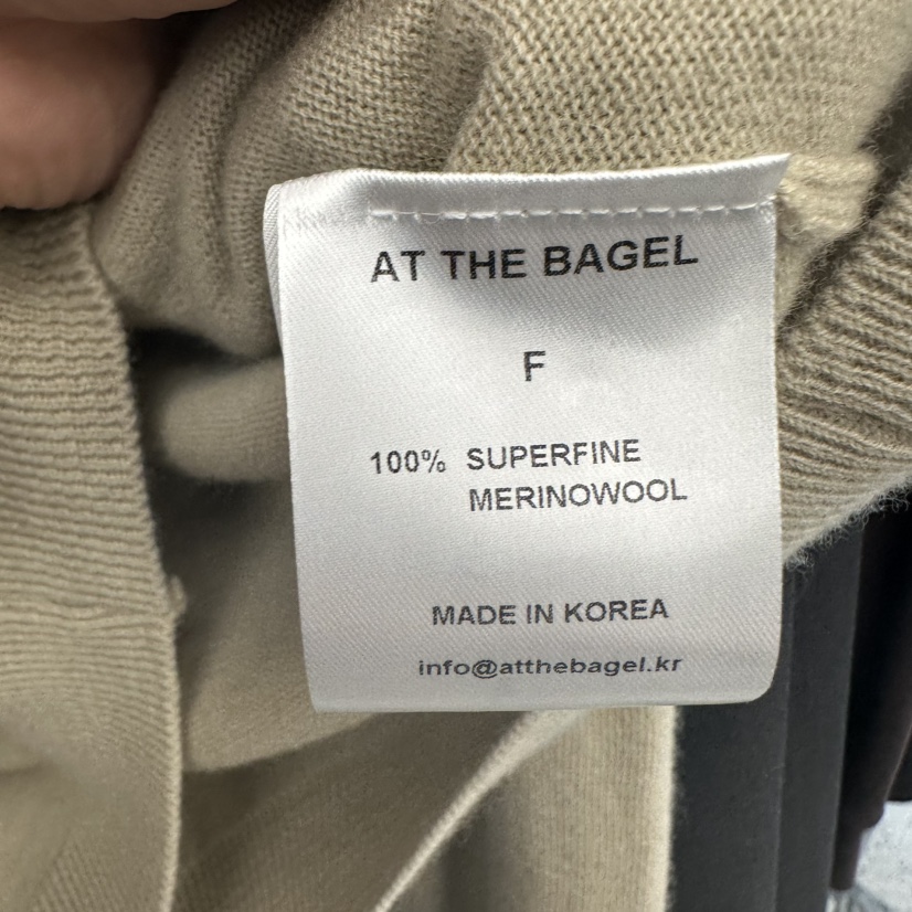 AT THE BAGEL東大門㊣直郵女裝新款職業休閑推薦熱賣針織衫AT THE BAGEL針織衫