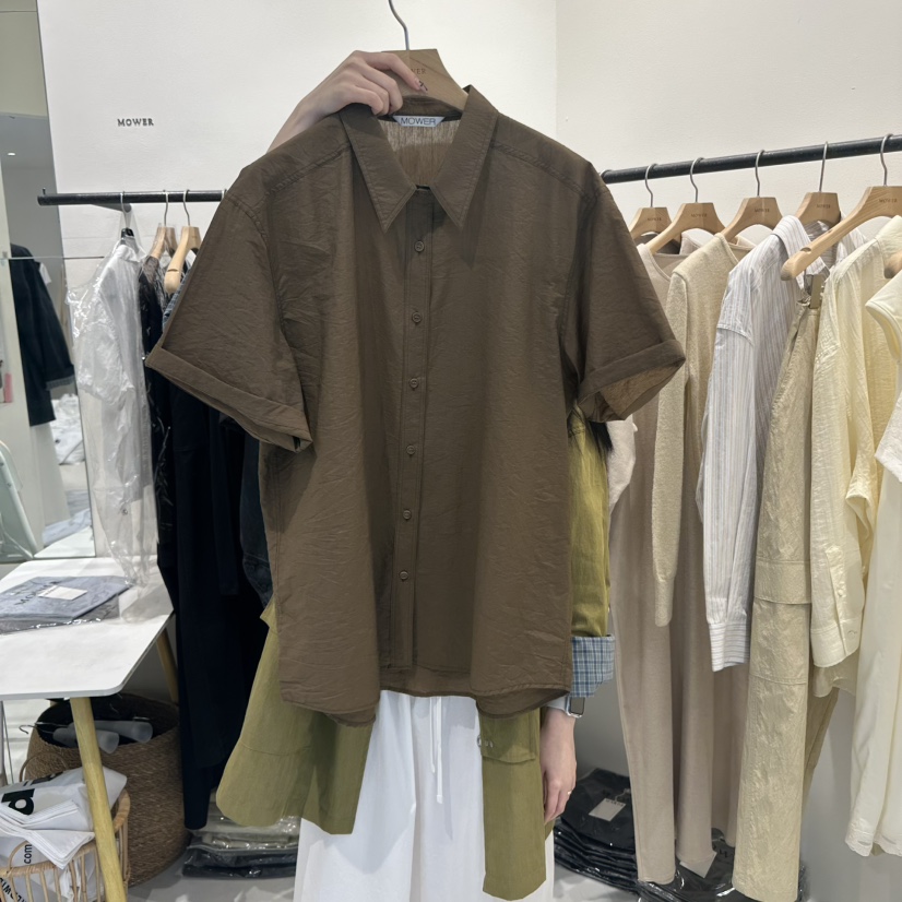 MOWER東大門㊣實拍女裝新品人氣推薦休閑真品25秋冬襯衫蕾絲衫MOWER襯衫/蕾絲衫圖色3