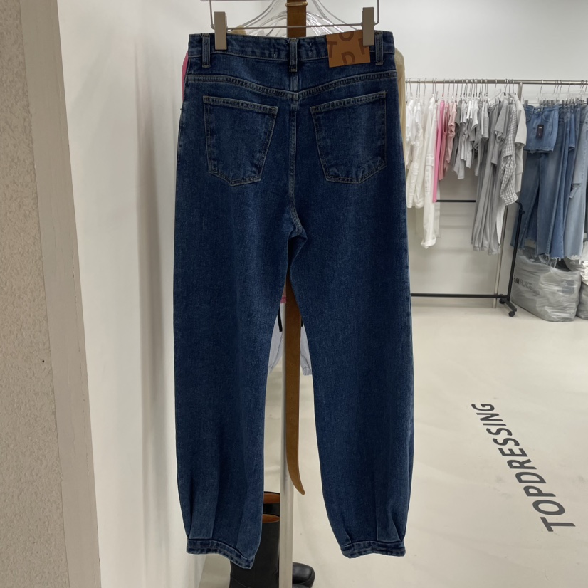 TOPDRESSING東大門㊣直郵女裝新款人氣推薦職業時尚真品牛仔褲TOPDRESSING牛仔褲