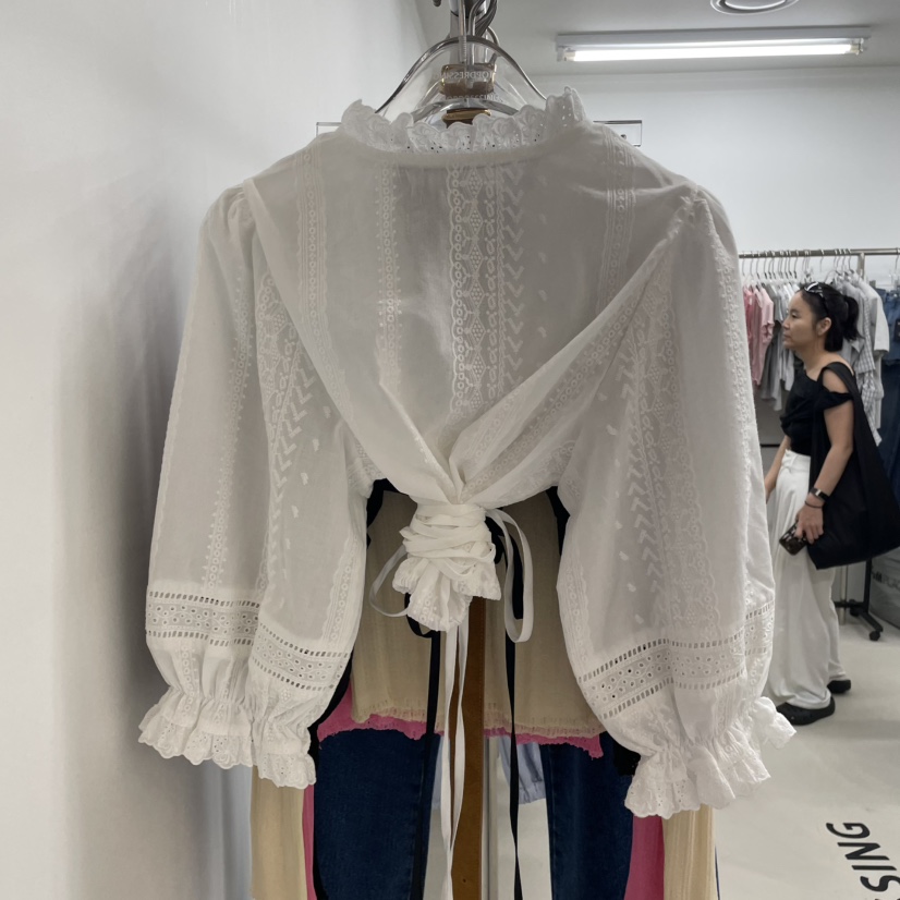 TOPDRESSING東大門㊣實拍女裝新品時尚休閑真品熱賣襯衫蕾絲衫TOPDRESSING襯衫/蕾絲衫