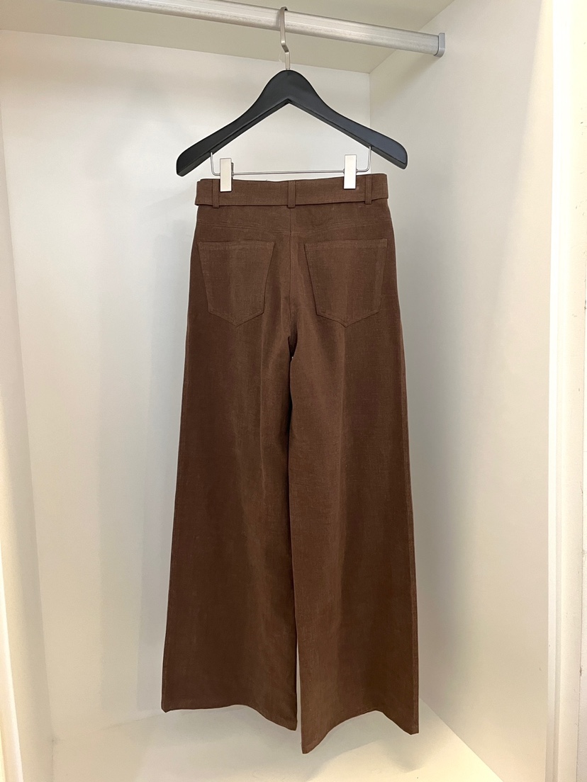 NORMAL東大門㊣直郵女士新品真品休閑人氣25秋冬休閑褲含腰帶NORMAL休閑褲