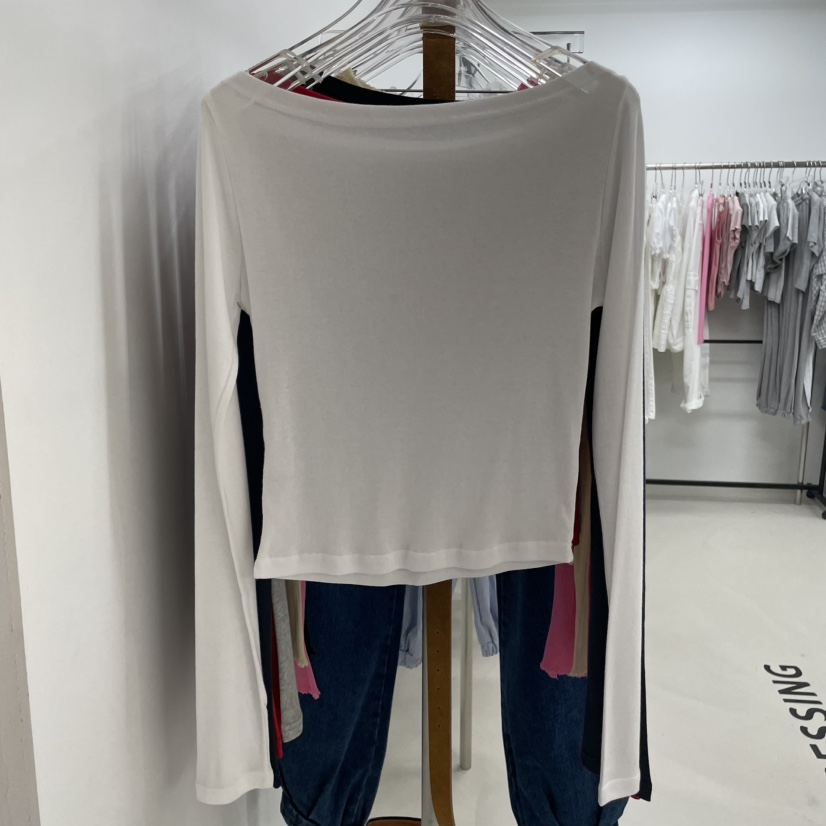 TOPDRESSING東大門㊣直郵女士新款25秋冬職業推薦熱賣長袖T恤TOPDRESSING長袖T恤