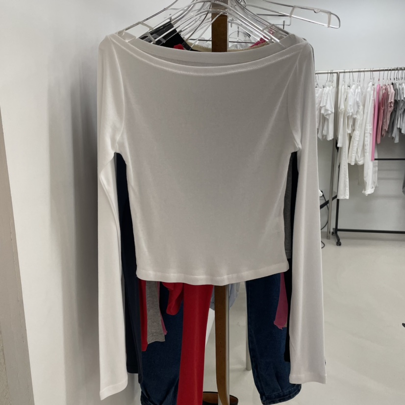 TOPDRESSING東大門㊣直郵女士新款25秋冬職業推薦熱賣長袖T恤TOPDRESSING長袖T恤圖色1