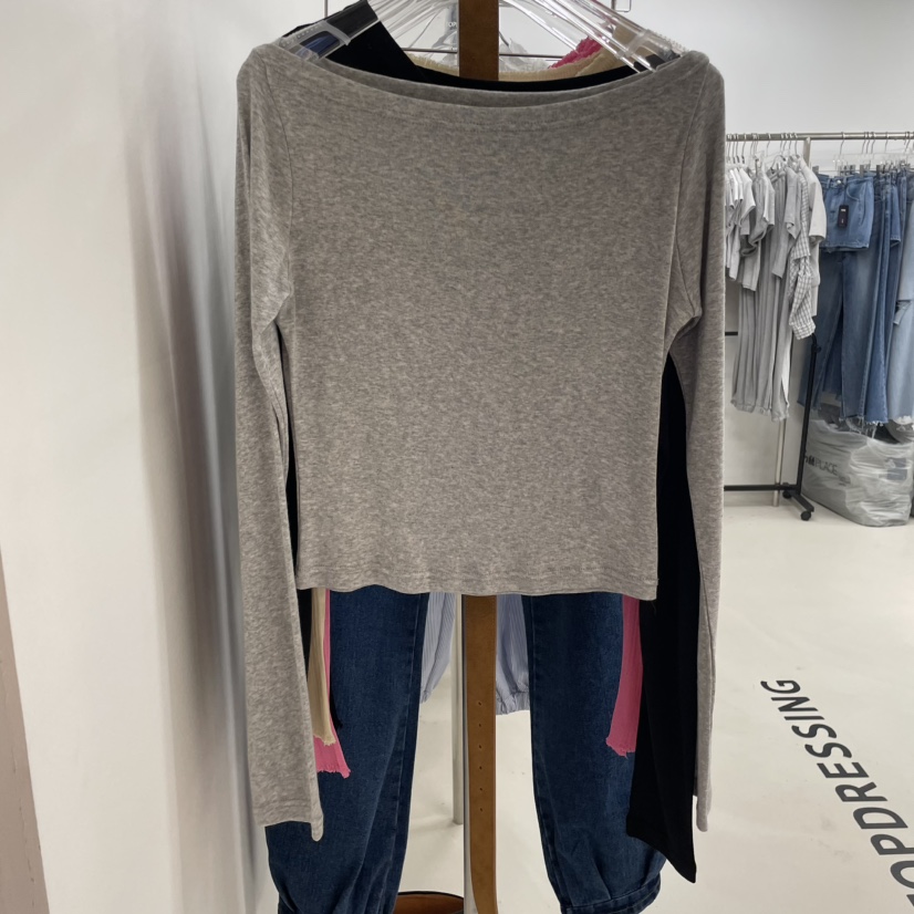 TOPDRESSING東大門㊣直郵女士新款25秋冬職業推薦熱賣長袖T恤TOPDRESSING長袖T恤圖色4