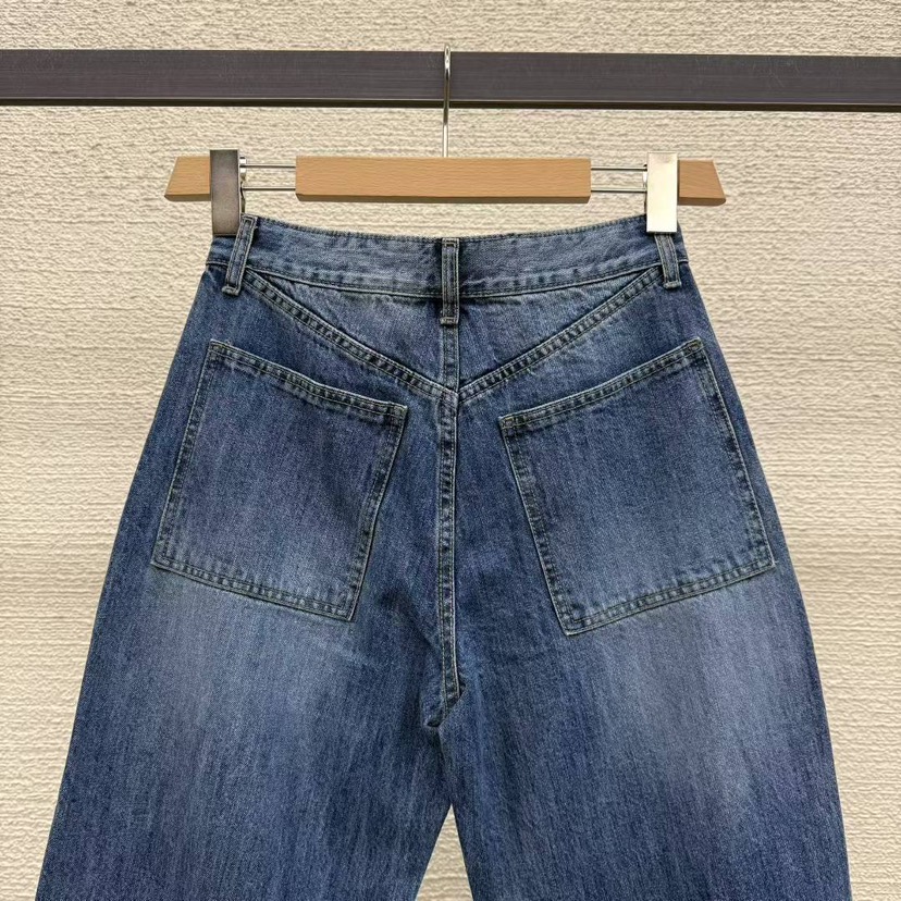 AT THE BAGEL東大門㊣實拍女士新品時尚25秋冬真品牛仔褲AT THE BAGEL牛仔褲