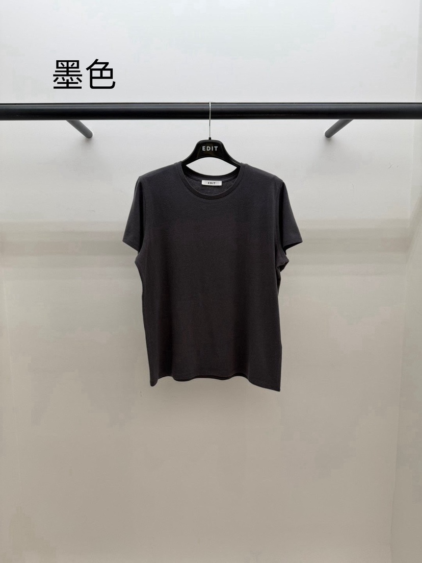 EDIT韓國代購㊣女裝新款職業時尚熱賣推薦休閑真品人氣25秋冬T恤EDITT恤圖色4
