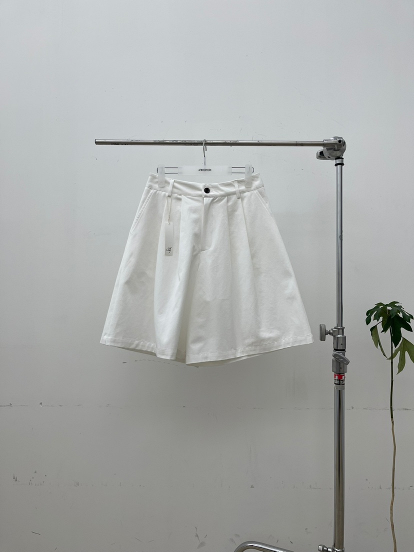 ATMOSPHERE韓國代購㊣女裝新品職業時尚真品休閑25秋冬短褲ATMOSPHERE/BLING短褲圖色2