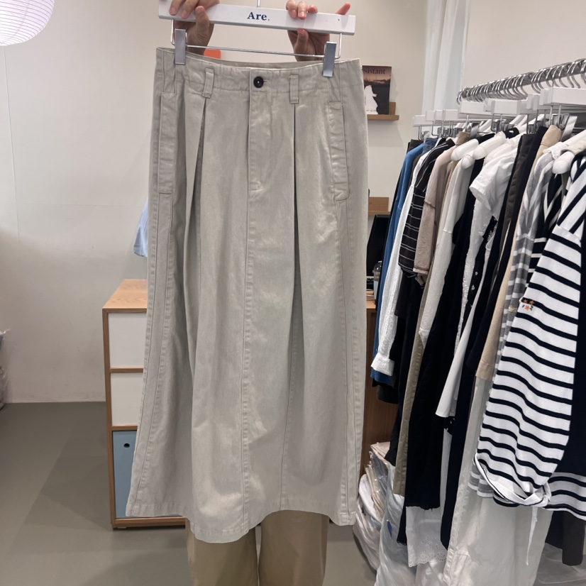 ARE韓國直郵㊣女士新品25秋冬休閑熱賣人氣職業時尚真品長裙ARE YOU/ARE長裙圖色1