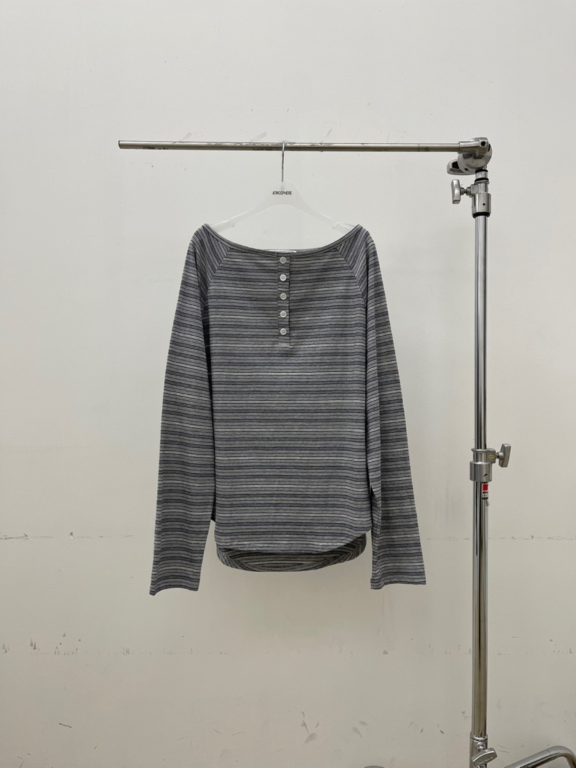 ATMOSPHERE韓國直郵㊣女士新品25秋冬休閑職業熱賣人氣長袖T恤ATMOSPHERE/BLING長袖T恤