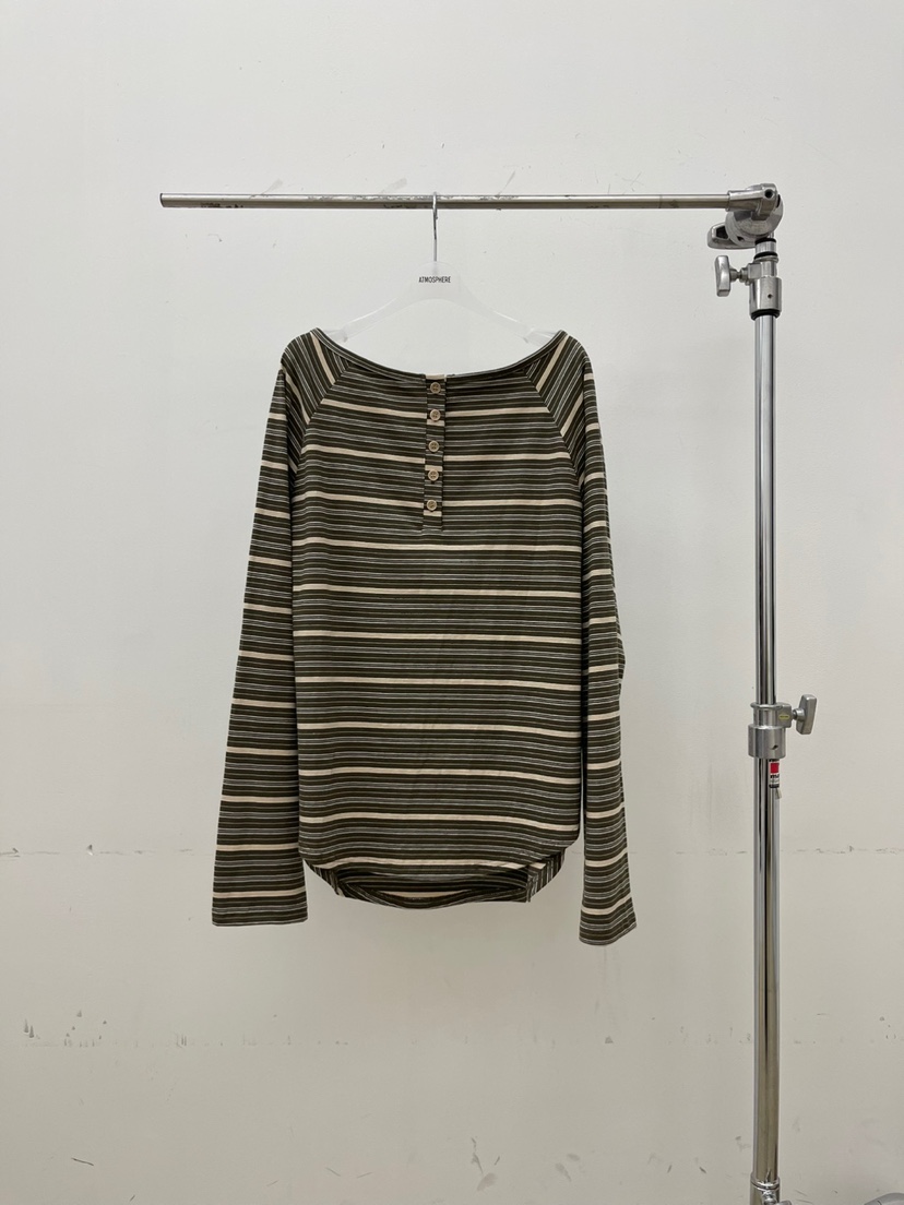 ATMOSPHERE韓國直郵㊣女士新品25秋冬休閑職業熱賣人氣長袖T恤ATMOSPHERE/BLING長袖T恤圖色3