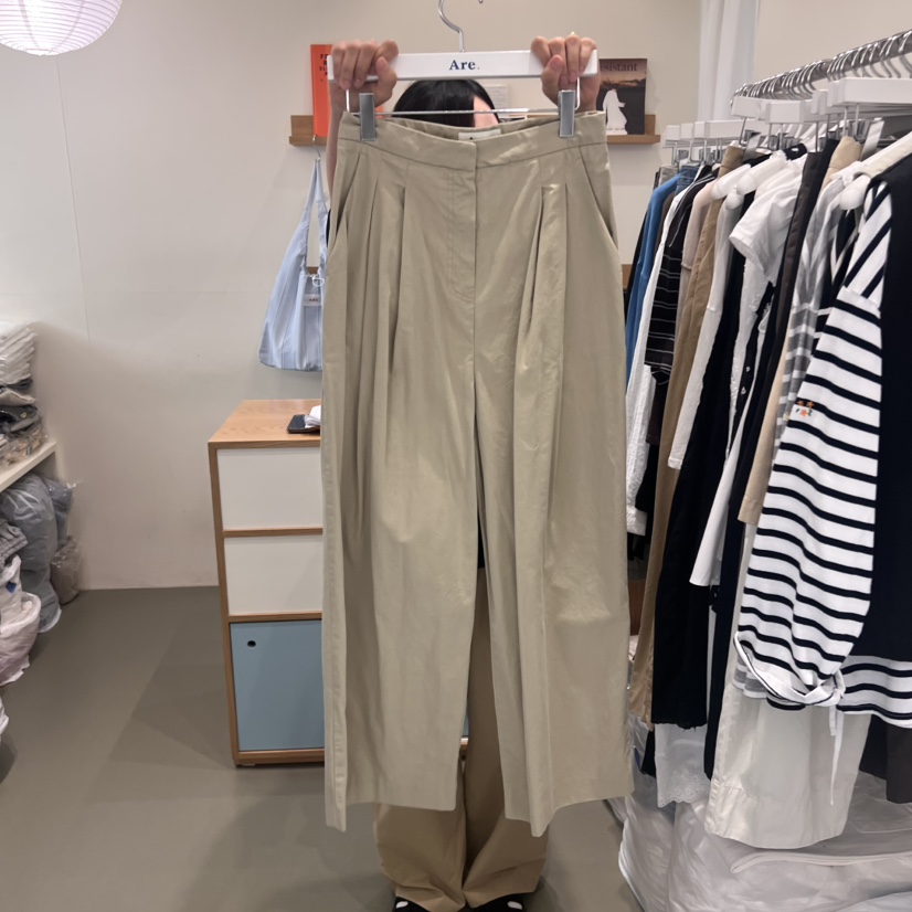 ARE東大門㊣代購女士新品休閑推薦職業25秋冬熱賣真品休閑褲ARE YOU/ARE休閑褲圖色1
