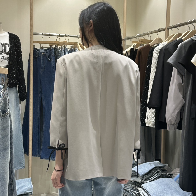VINTAGE VIBE東大門㊣代購女裝新品時尚25秋冬休閑職業夾克VINTAGE VIBE夾克