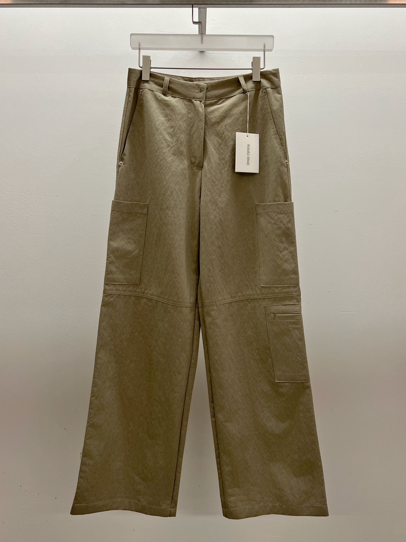 WEARABLE-L東大門㊣實拍女士新品職業休閑人氣25秋冬休閑褲WEARABLE休閑褲圖色1