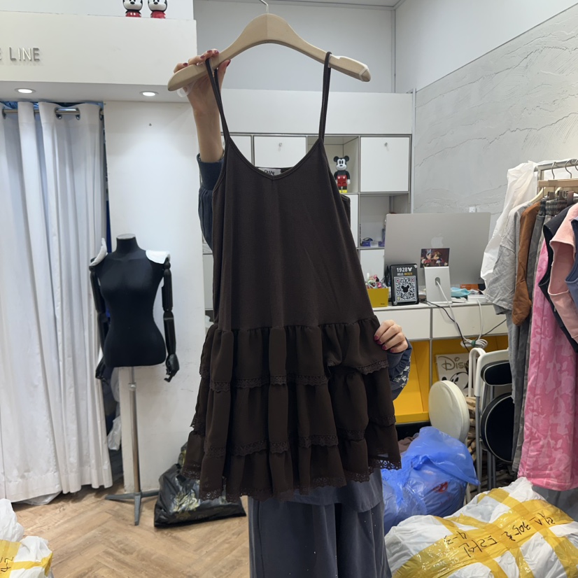 DE LINE韓國直郵㊣女士新款人氣時尚職業休閑真品推薦連衣裙DE LINE連衣裙圖色2
