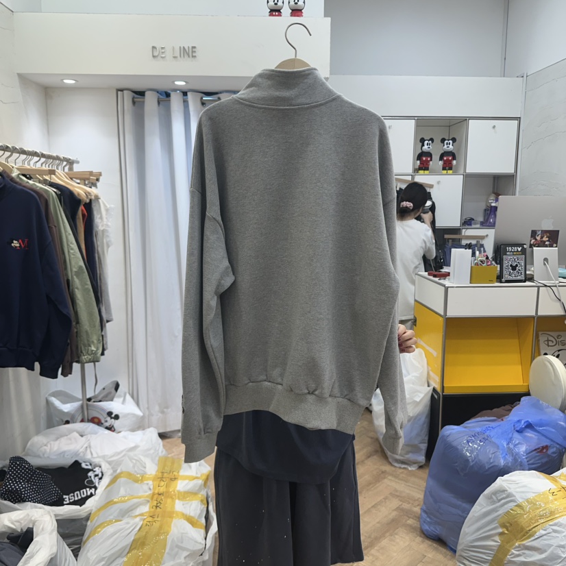 DE LINE韓國代購㊣女裝新款休閑熱賣職業真品時尚推薦衛衣DE LINE衛衣