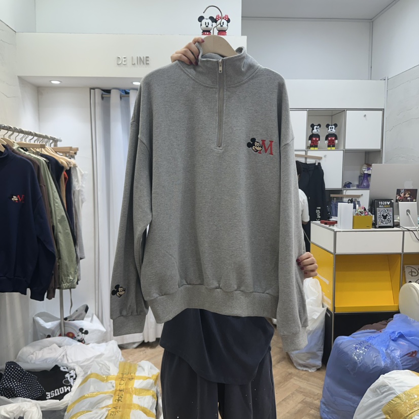 DE LINE韓國代購㊣女裝新款休閑熱賣職業真品時尚推薦衛衣DE LINE衛衣