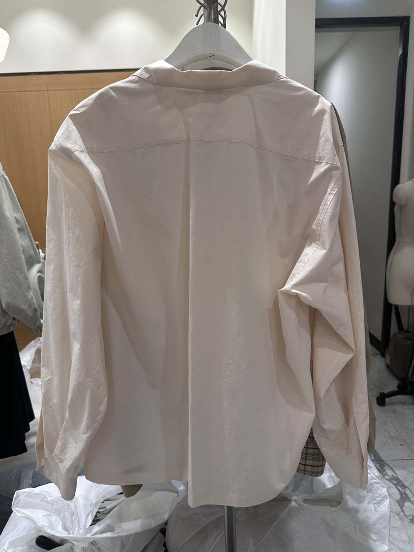 THE SIGNATURE韓國代購㊣女士新款職業推薦襯衫蕾絲衫口袋THE SIGNATURE襯衫/蕾絲衫