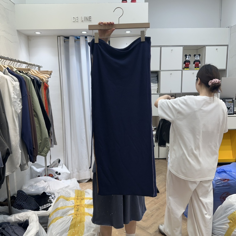 DE LINE韓國直郵㊣女士新品休閑推薦真品職業時尚熱賣長裙DE LINE長裙圖色3