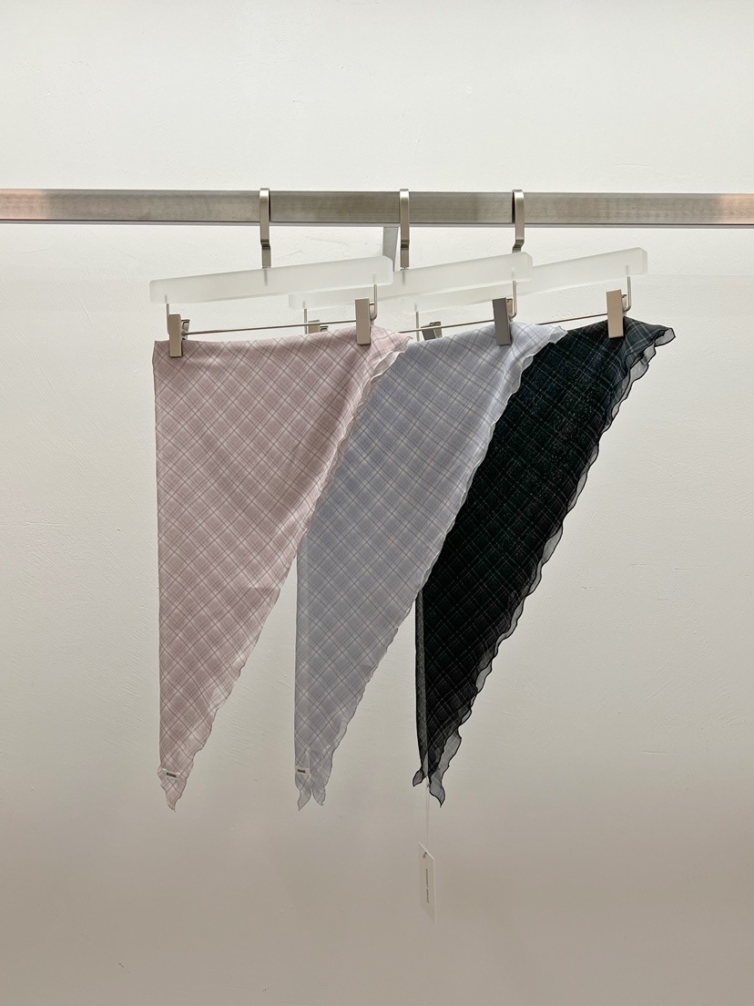WEARABLE-L韓國代購㊣女士新款熱賣職業真品推薦圍巾披肩格紋WEARABLE圍巾/披肩