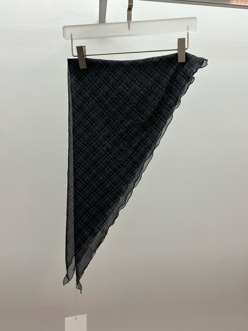 WEARABLE-L韓國代購㊣女士新款熱賣職業真品推薦圍巾披肩格紋WEARABLE圍巾/披肩圖色3