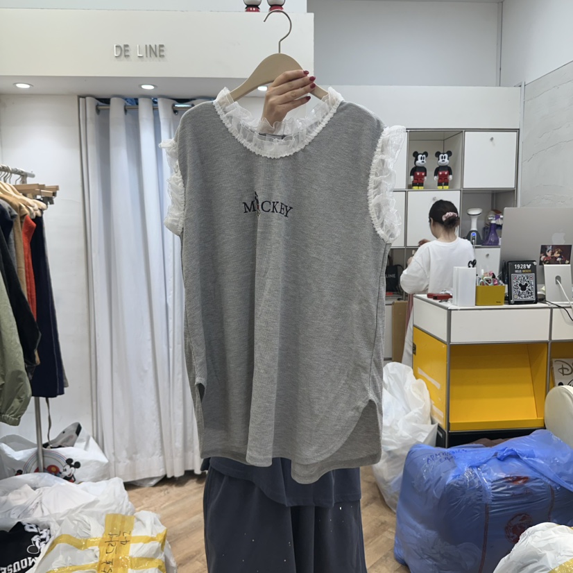 DE LINE韓國代購㊣女裝新品真品職業25秋冬推薦熱賣吊帶背心DE LINE吊帶/背心圖色2