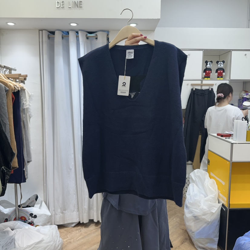 DE LINE韓國直郵㊣女裝新品推薦25秋冬人氣熱賣真品吊帶背心DE LINE吊帶/背心