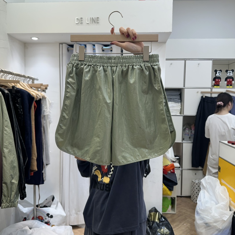 DE LINE東大門㊣直郵女士新品熱賣25秋冬人氣時尚職業短褲DE LINE短褲