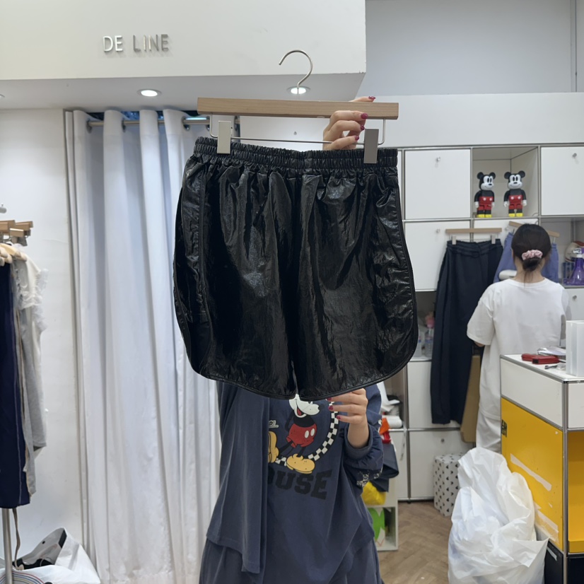DE LINE東大門㊣直郵女士新品熱賣25秋冬人氣時尚職業短褲DE LINE短褲圖色2