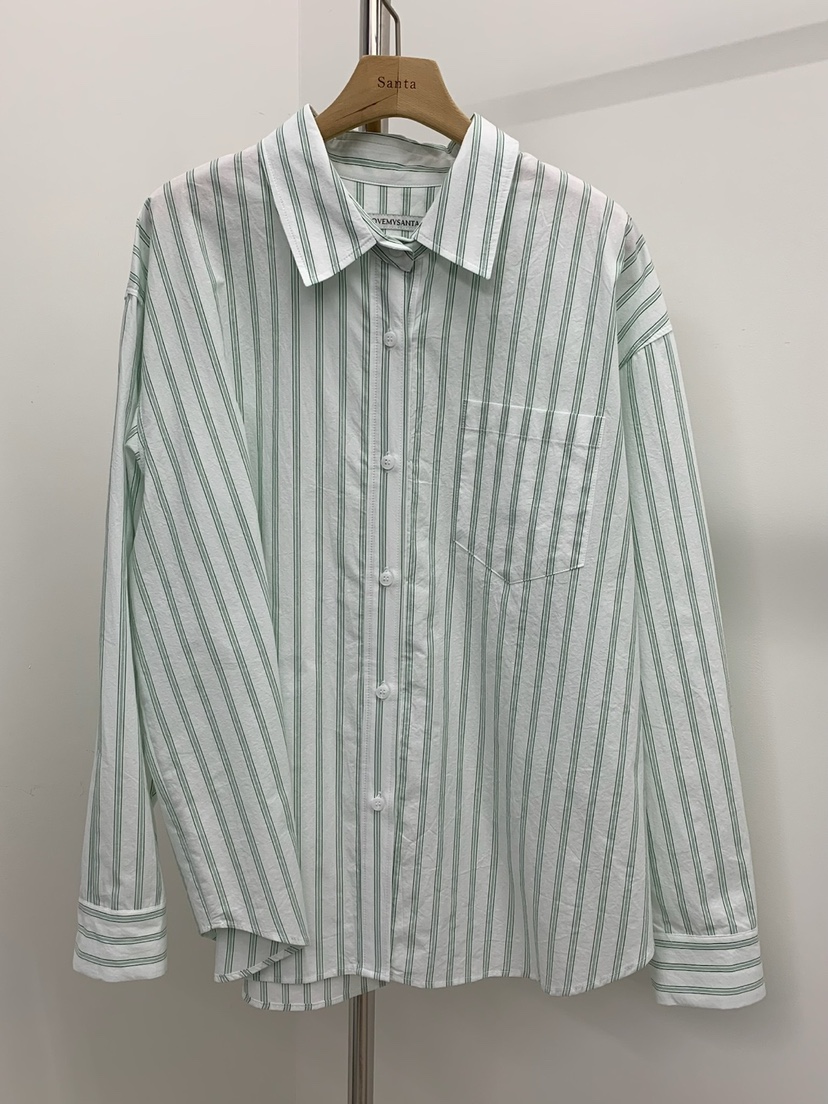 LOVE MY SANTA東大門㊣代購女士新品推薦休閑時尚襯衫蕾絲衫Santa/LOVE MY SANTA襯衫/蕾絲衫圖色2