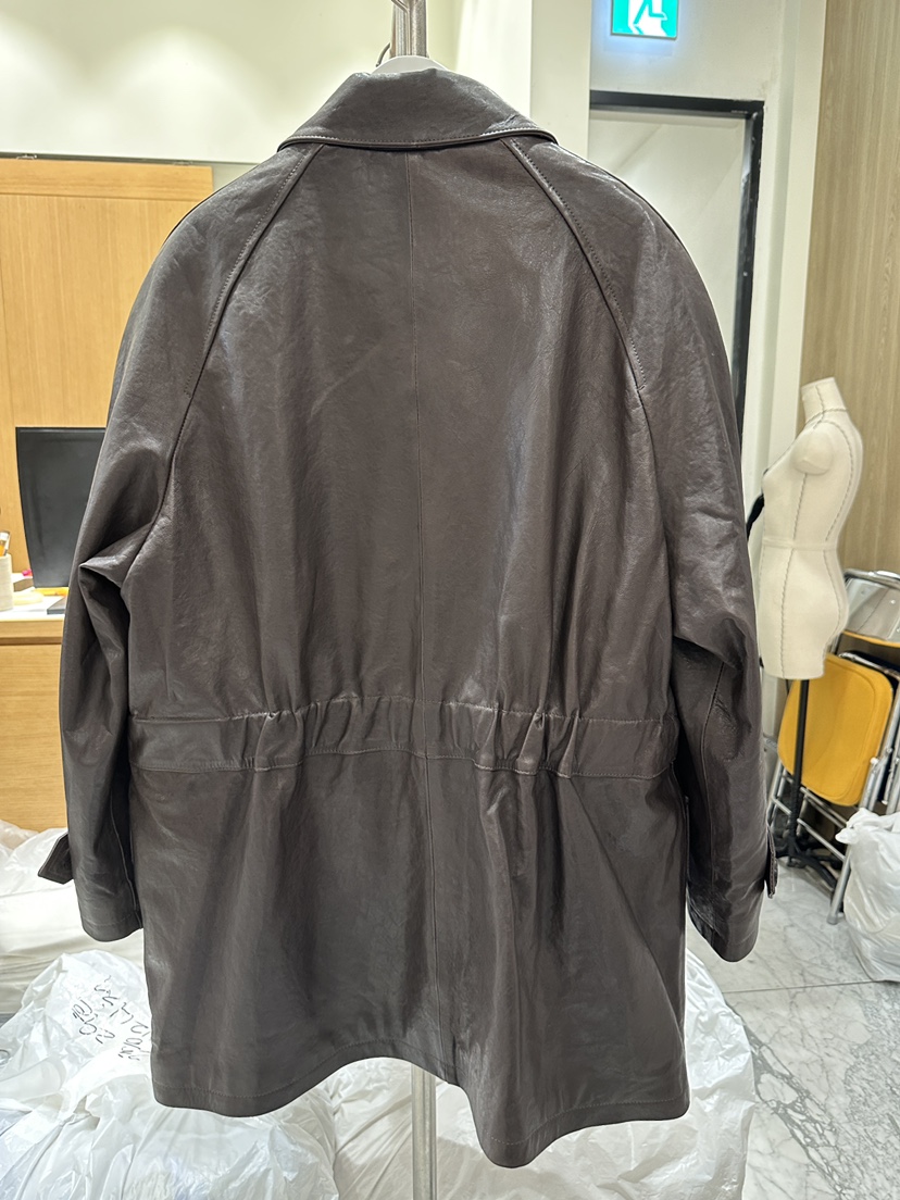 THE SIGNATURE東大門㊣實拍女士新款職業休閑真品25秋冬皮衣THE SIGNATURE皮衣