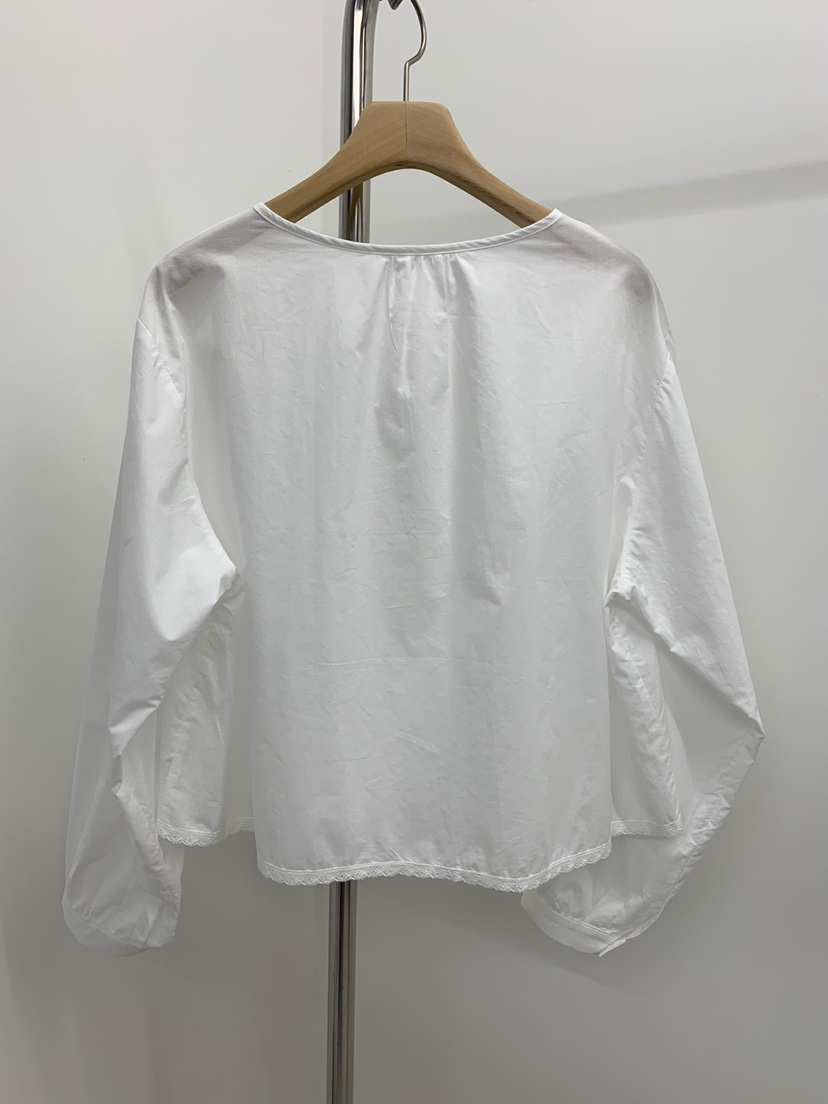 LOVE MY SANTA東大門㊣實拍女士新品25秋冬襯衫蕾絲衫蕾絲Santa/LOVE MY SANTA襯衫/蕾絲衫