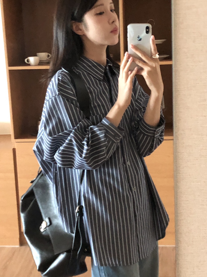 THE EYL東大門㊣實拍女士新品時尚職業25秋冬真品襯衫蕾絲衫THE EYL襯衫/蕾絲衫