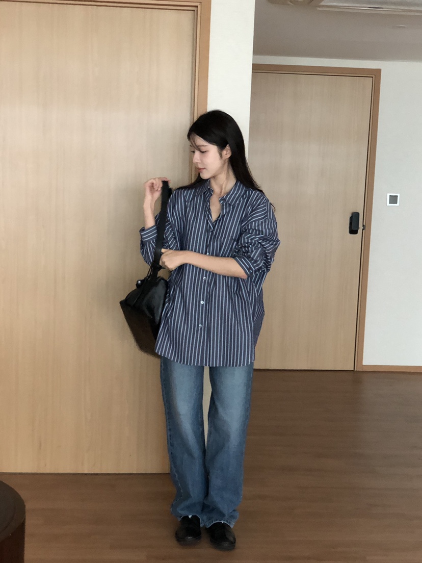 THE EYL東大門㊣實拍女士新品時尚職業25秋冬真品襯衫蕾絲衫THE EYL襯衫/蕾絲衫
