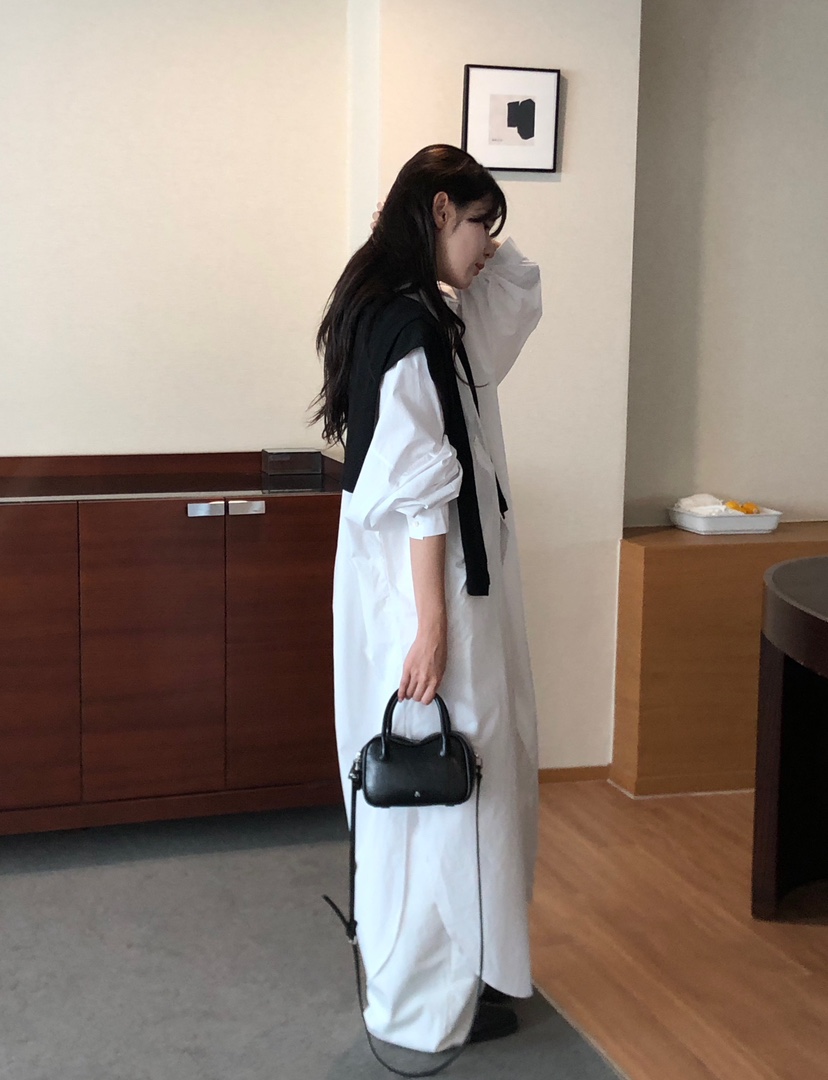 THE EYL東大門㊣實拍女士新款人氣休閑職業25秋冬長款風衣THE EYL長款風衣