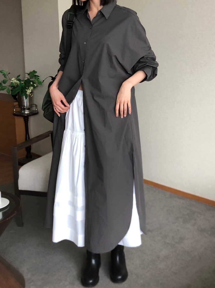 THE EYL東大門㊣實拍女士新款人氣休閑職業25秋冬長款風衣THE EYL長款風衣