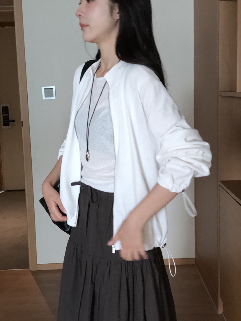 THE EYL東大門㊣實拍女士新品職業休閑人氣熱賣真品夾克拉鏈THE EYL夾克