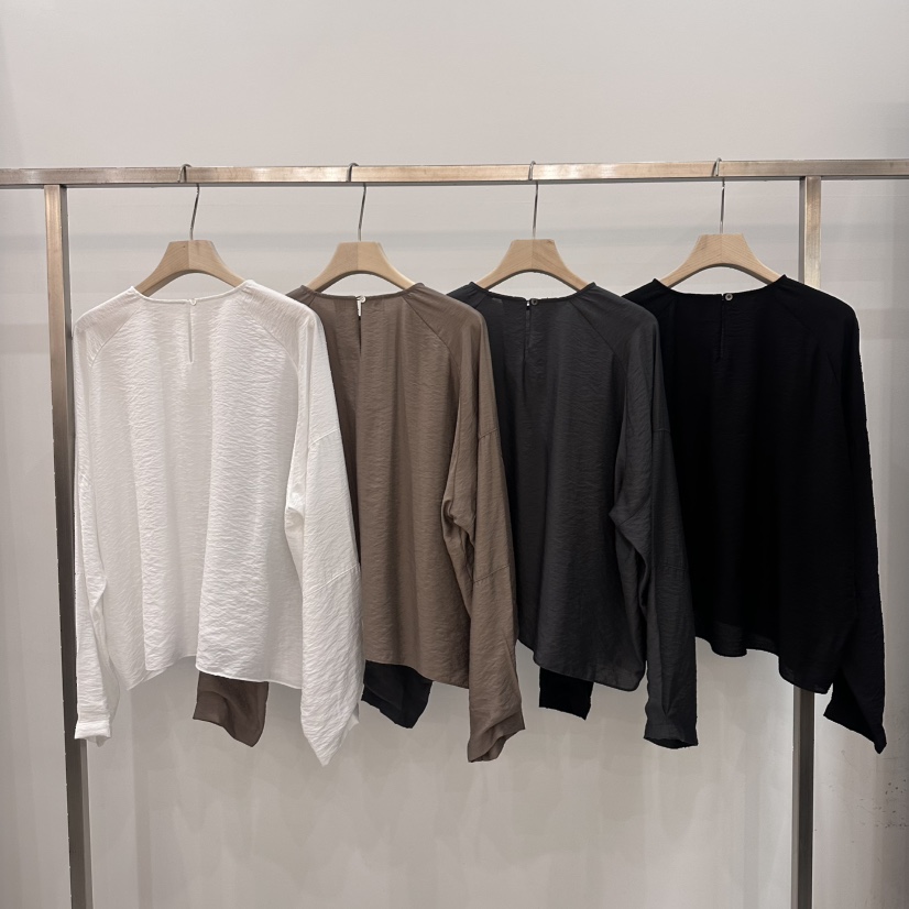 THE EYL東大門㊣實拍女士新品真品25秋冬時尚職業襯衫蕾絲衫THE EYL襯衫/蕾絲衫