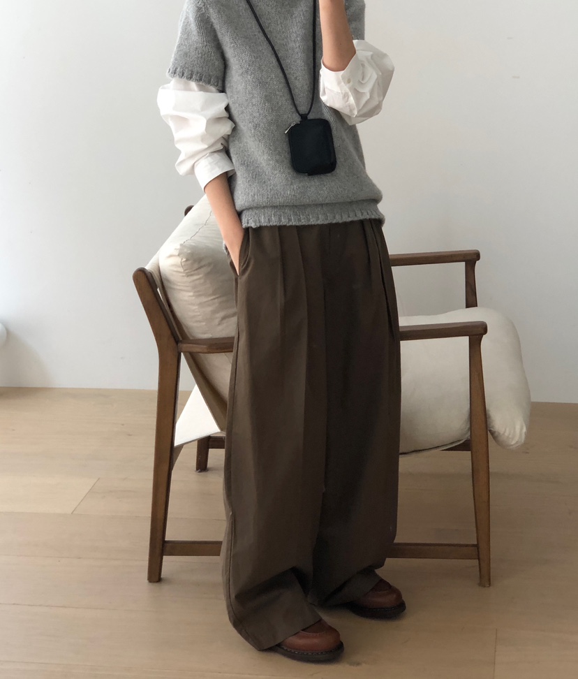THE EYL東大門㊣實拍女士新品推薦時尚職業25秋冬人氣休閑褲THE EYL休閑褲