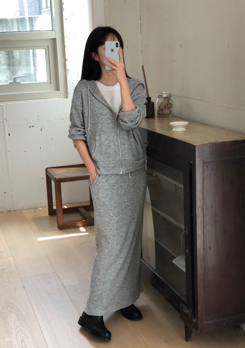 THE EYL韓國直郵㊣女裝新品真品熱賣25秋冬休閑職業推薦長裙THE EYL長裙