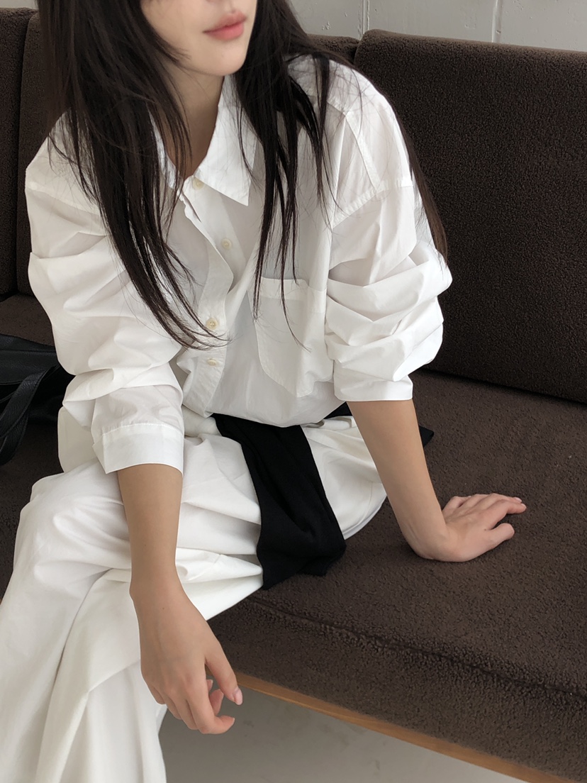 THE EYL韓國代購㊣女裝新品人氣推薦時尚休閑真品襯衫蕾絲衫THE EYL襯衫/蕾絲衫