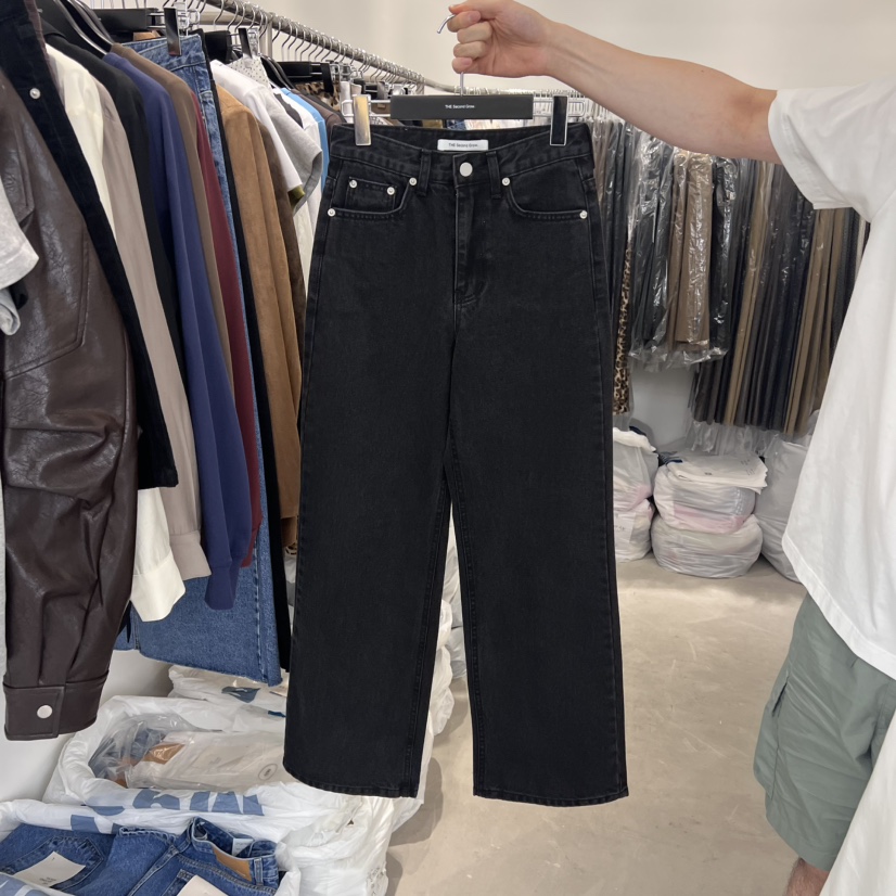 THE SECOND GROW東大門㊣實拍女裝新品熱賣人氣職業牛仔褲THE SECOND GROW牛仔褲圖色3