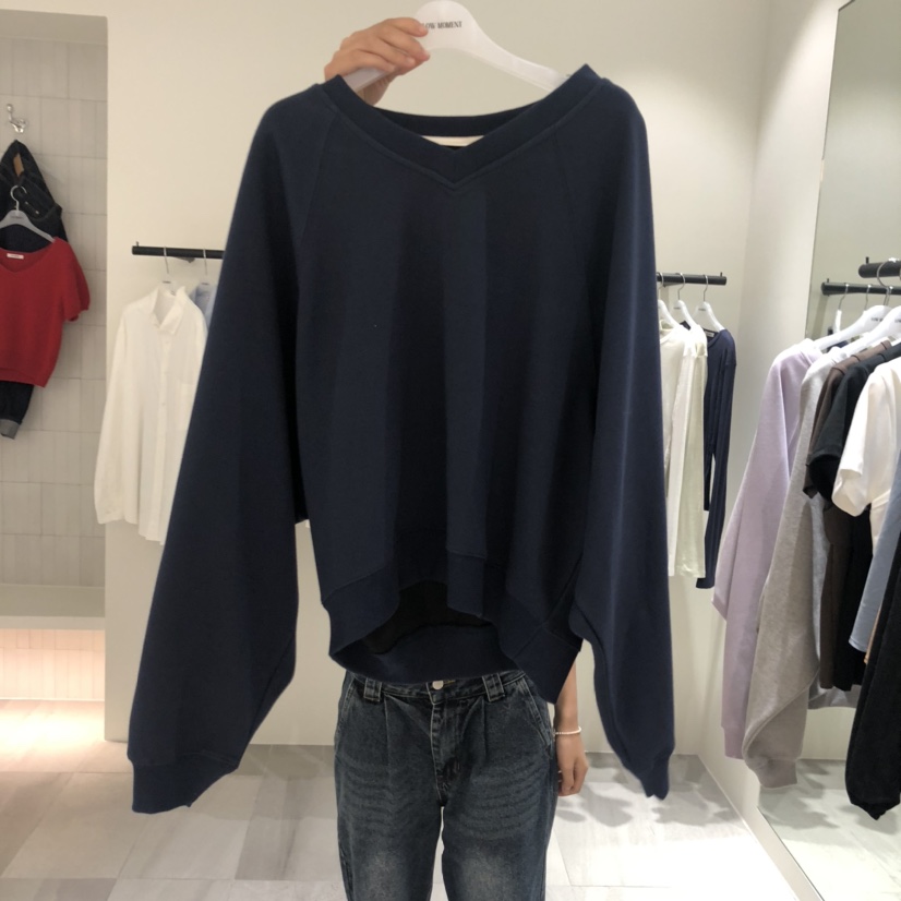 MAGNOLIA36-P東大門㊣代購女士新品職業休閑25秋冬時尚衛衣LOW MOMENT衛衣圖色3