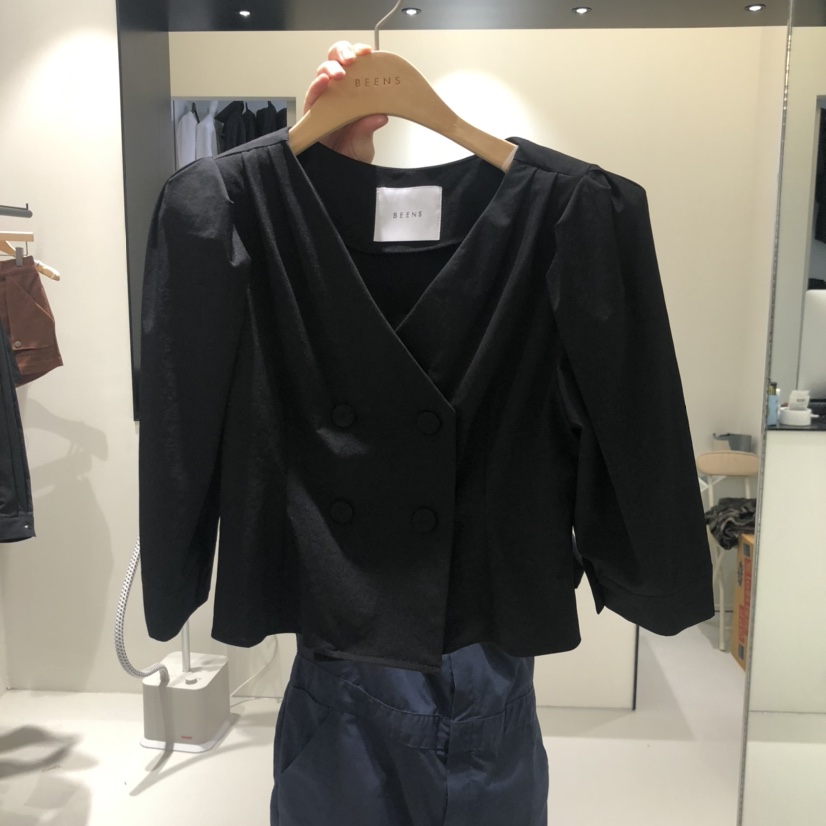 BAGUETTE韓國直郵㊣女士新品休閑熱賣25秋冬真品襯衫蕾絲衫BAGUETTE襯衫/蕾絲衫圖色2