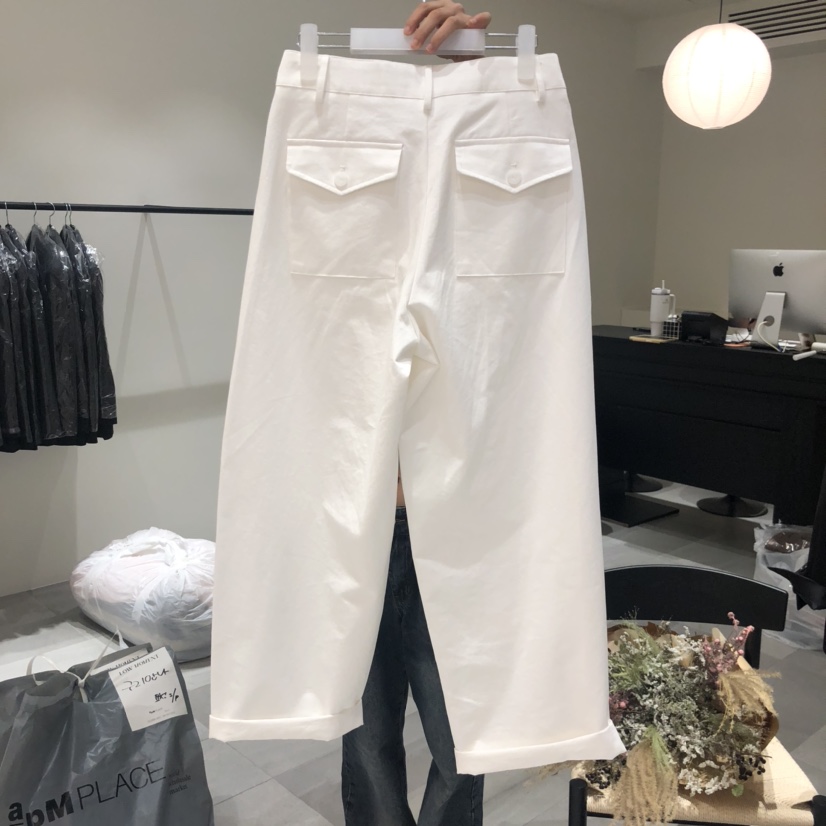 MAGNOLIA36-P韓國代購㊣女裝新品真品推薦熱賣時尚25秋冬休閑褲MAGNOLIA36-P休閑褲