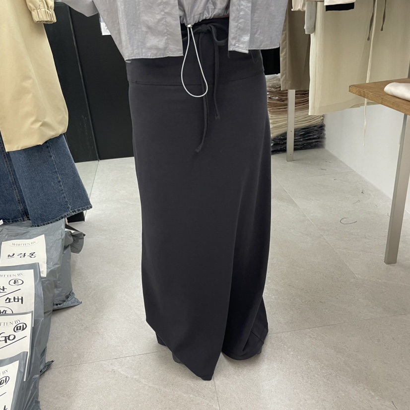 WRITTEN BY韓國代購㊣女士新款推薦時尚職業人氣25秋冬長裙WRITTEN BY長裙圖色2