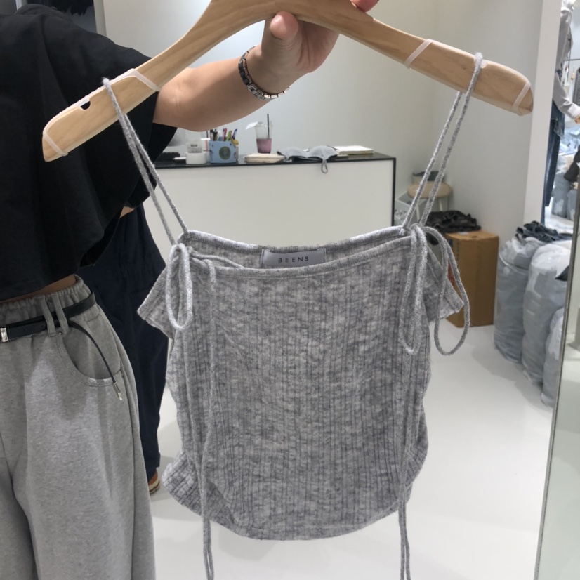 BAGUETTE東大門㊣直郵女裝新款真品休閑推薦職業人氣吊帶背心BAGUETTE吊帶/背心圖色1