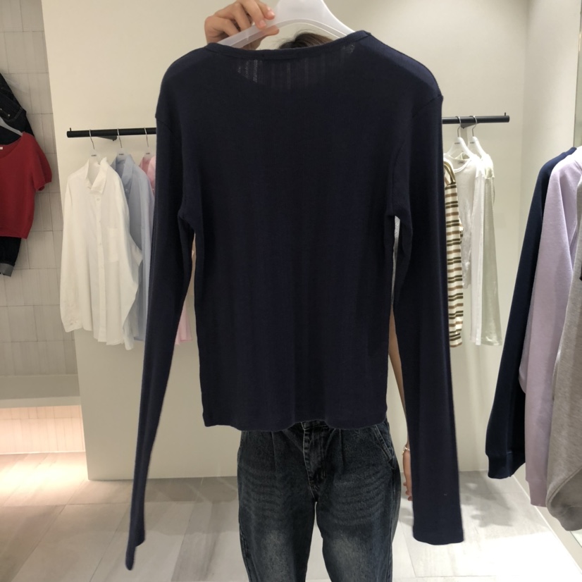 MAGNOLIA36-P東大門㊣代購女裝新款時尚熱賣休閑推薦長袖T恤MAGNOLIA36-P長袖T恤